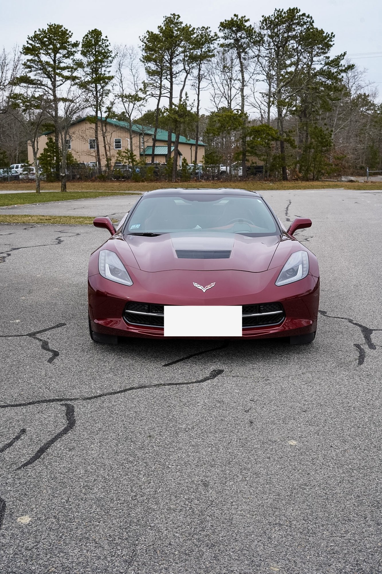 Red Corvette detailing Cape Cod