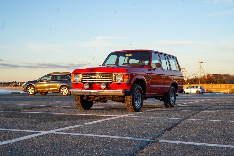 Toyota Land Cruiser FJ60 detail Cape Cod